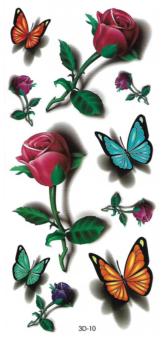 3D tattoo stickers 4