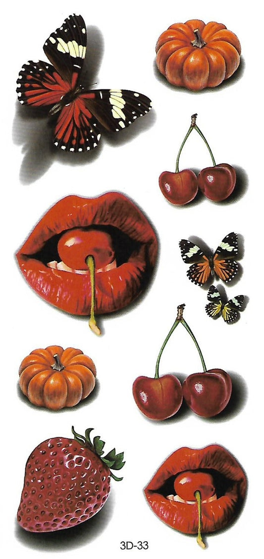 3D tattoo stickers 2