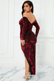 Alexi Velvet Maxi Dress