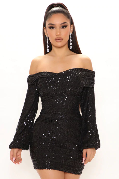 Short Sequin Mojito Dress
