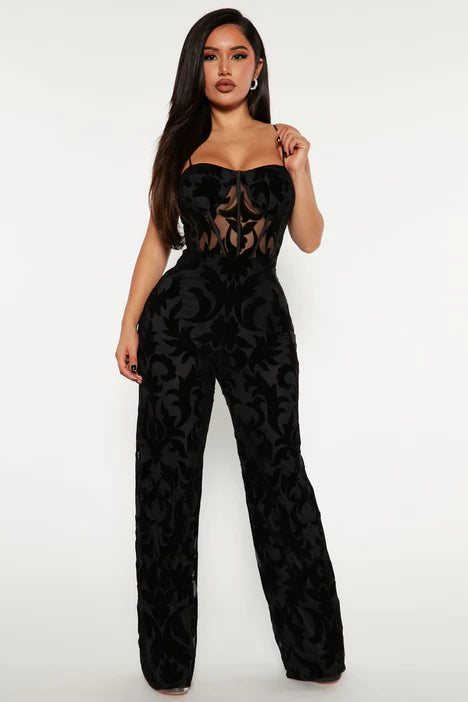 Jaslene Jumpsuit - Black