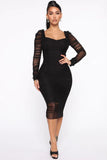 Midi Dress BLACK