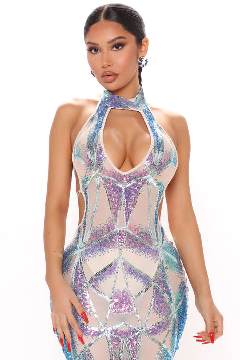 Sweet Treat Sequin Midi Dress