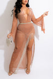 Swarovski maxi dress