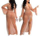 Swarovski maxi dress