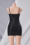 Sexy short black dress 2