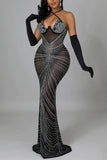 Sling sexy maxi dress