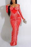High quality sexy maxi dress
