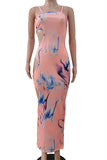 Mini elastic midi dress