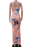 Mini elastic midi dress