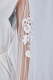 white women's robe