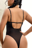 Sexy black teddy