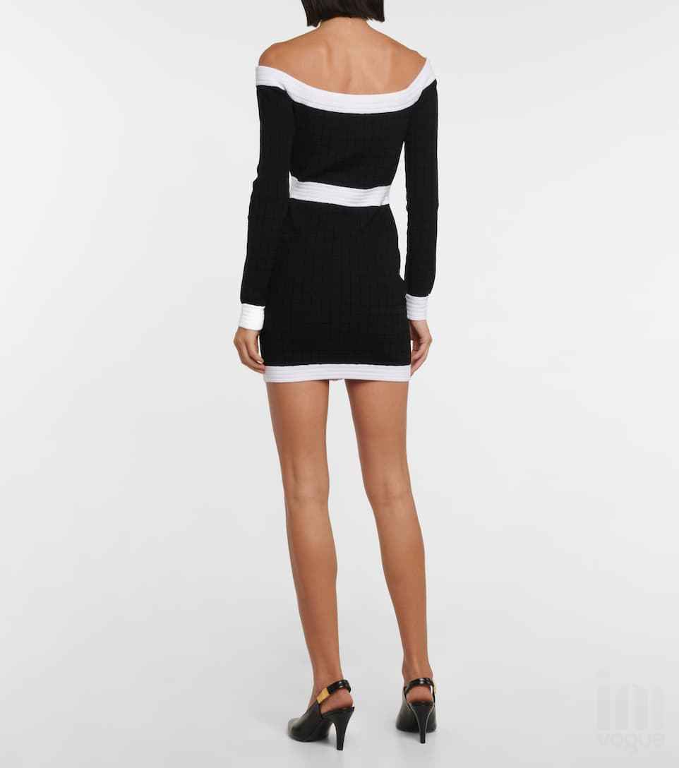 Black and white dress