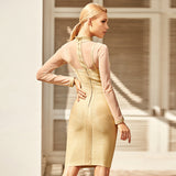 Gold dress