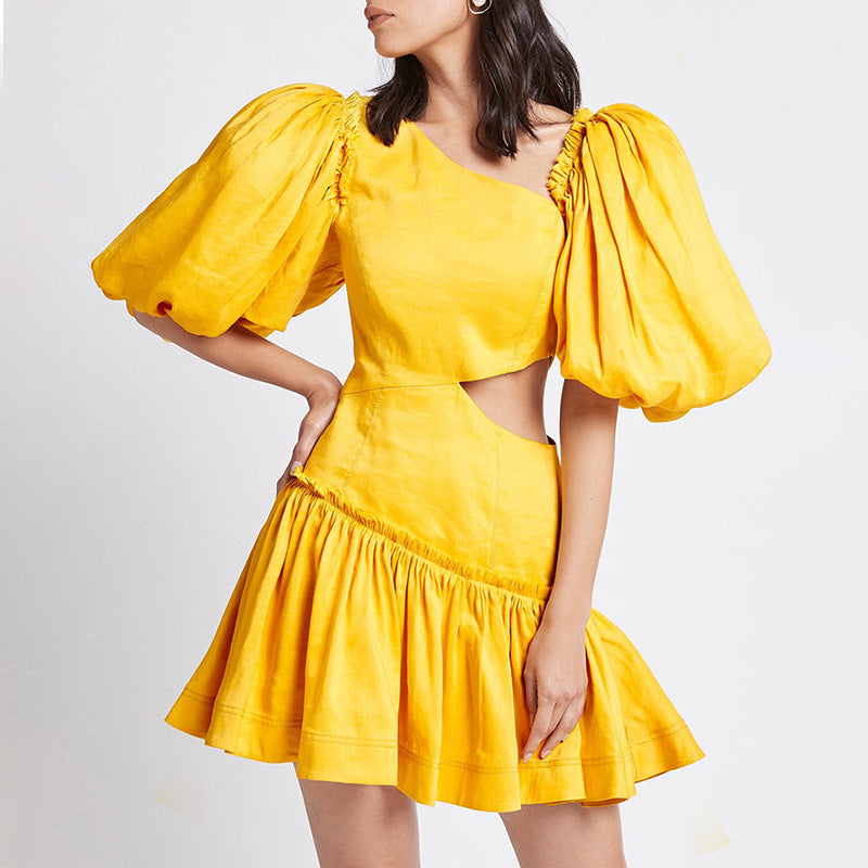 Yellow dress