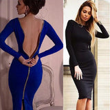 Elegant and sexy evening dress3