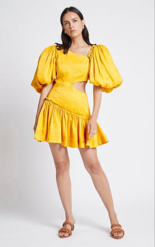 Yellow dress