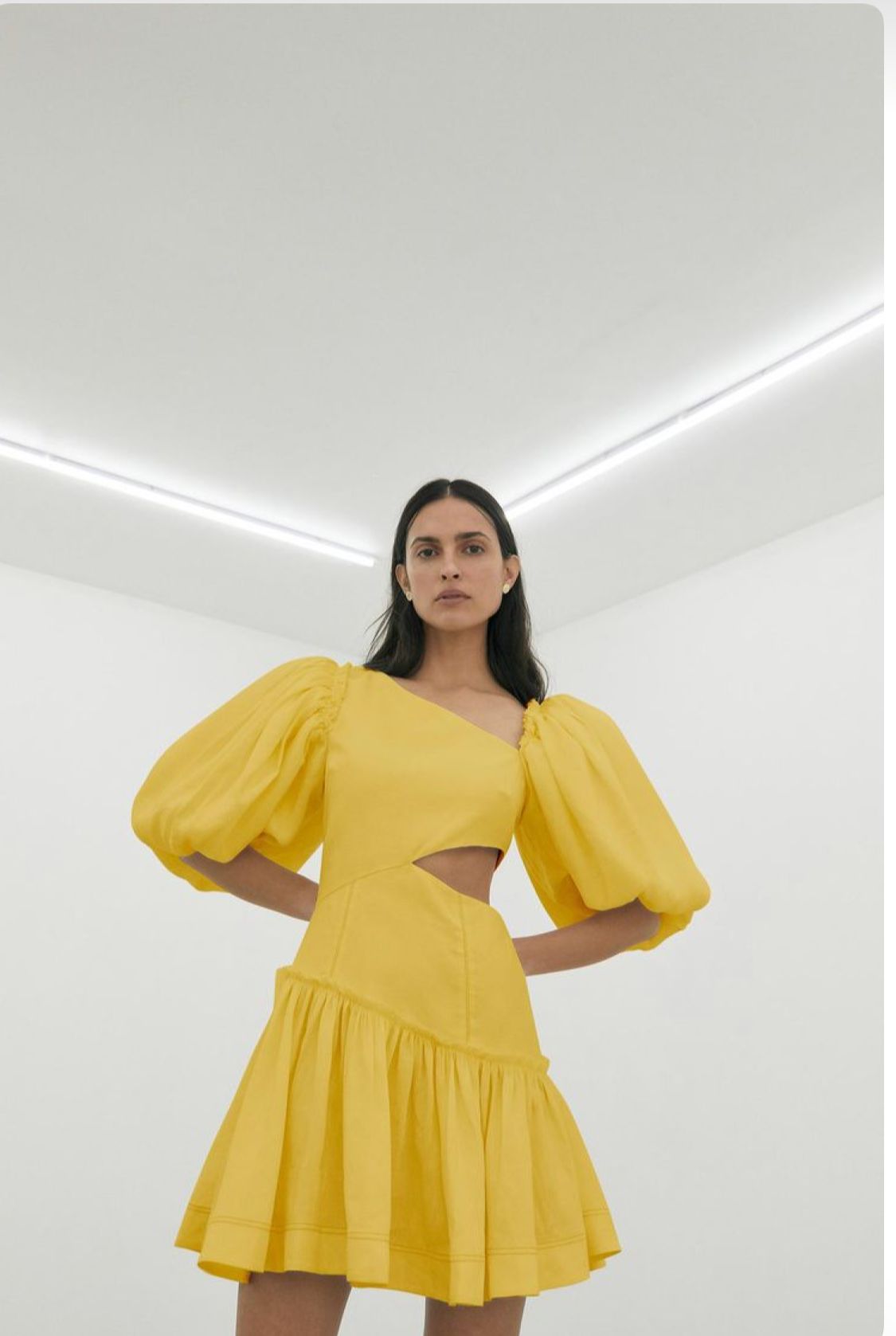 Yellow dress