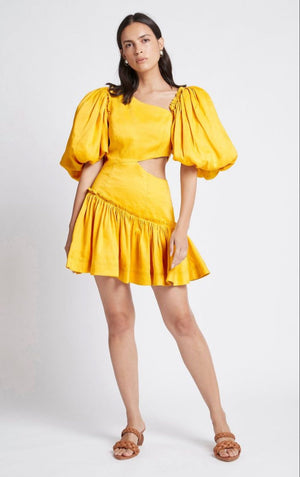 Yellow dress