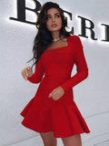 Red dress 4